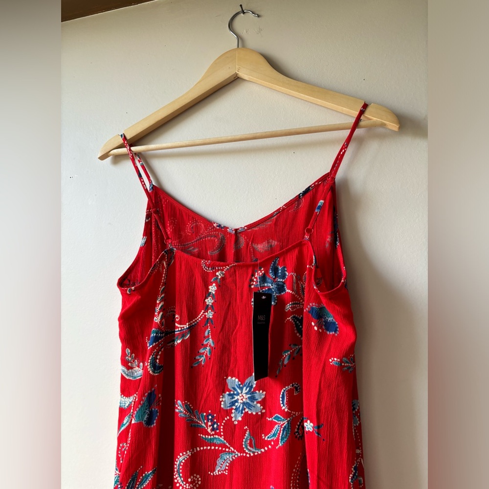M&S collection BNWT | Floral print slip maxi dress | 12 - Picture 7 of 12